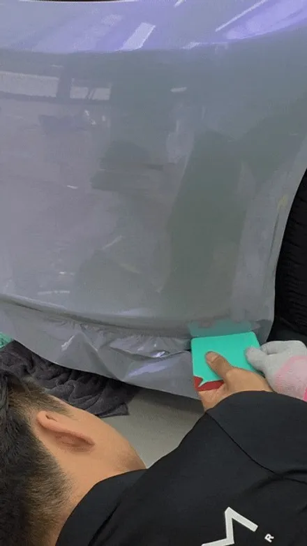 스톤칩,스크래치 많은 테슬라 모델3 전체랩핑으로 재탄생 / 인천 서구 가좌동