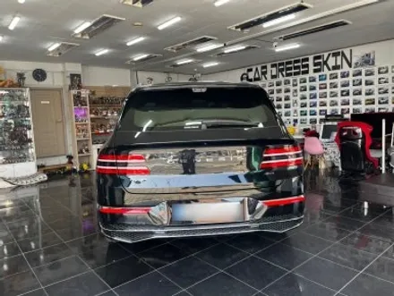 재네시스 GV80 크롬죽이기 작업 대전 카드레스스킨 / 대전 중구 산성동