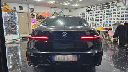 2024년형 BMW 740Li 크롬 죽이기 랩핑 작업 대전 카드레스스킨 / 대전 중구 산성동