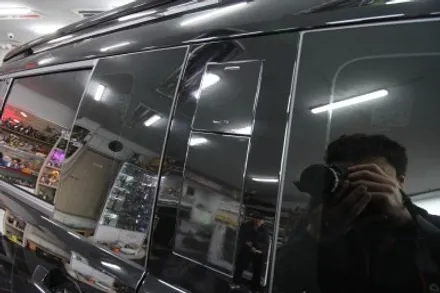 싼타페 MX5 크롬죽이기 랩핑 / 대전 중구 산성동