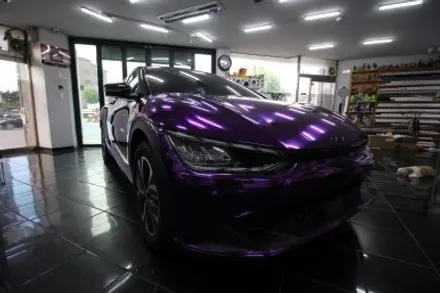 EV6 대전 튜닝 택시 전체 랩핑 / 대전 중구 산성동