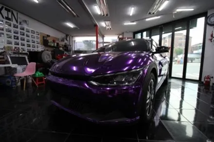 EV6 대전 튜닝 택시 전체 랩핑 / 대전 중구 산성동