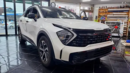 기아 준중형 SUV 스포티지 크롬죽이기 및 카본 부분 랩핑 / 대전 중구 산성동
