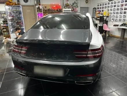 제네시스 G80 3m 화이트 골드 전체 랩핑 시공 / 대전 중구 산성동