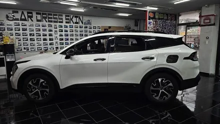 기아 준중형 SUV 스포티지 크롬죽이기 및 카본 부분 랩핑 / 대전 중구 산성동