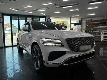 재네시스 GV80 루프스킨, 크롬죽이기(크롬딜리트) 작업 시공기 대전 카드레스스킨 / 대전 중구 산성동