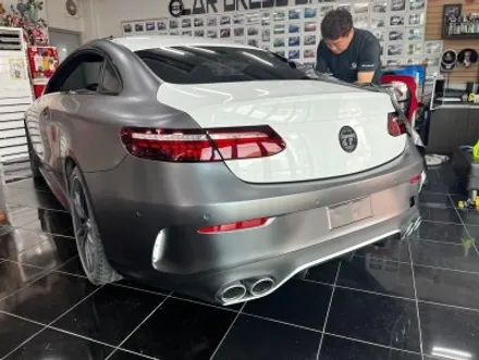 벤츠 AMG CLE 53 3M 사틴 다크 그레이 전체 랩핑 대전 카드레스스킨 / 대전 중구 산성동