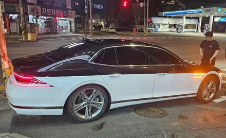 카드레스스킨 랩핑/PPF 전문샵 24년형 G90 투톤,듀오톤 시공 / 대전 중구 산성동