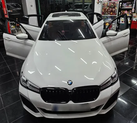 BMW 520i 크롬 죽이기 시공 / 대전 중구 산성동