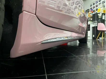 벤츠 S450d 택랩 고광택 밀레니얼 핑크(millennial pink) 전체 랩핑 대전 카드레스스킨 / 대전 중구 산성동