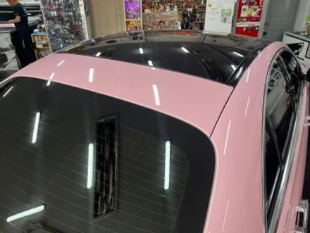 벤츠 S450d 택랩 고광택 밀레니얼 핑크(millennial pink) 전체 랩핑 대전 카드레스스킨 / 대전 중구 산성동