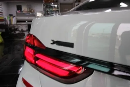 BMW 740d G12 택랩 슬레이트 그레이 (SLATE GREY) 고광택 필름 전체 랩핑 시공 대전 카드레스스킨 / 대전 중구 산성동