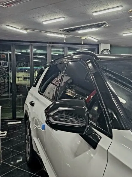 2023 팰리세이드 대전 중구 랩핑 전문샵 카드레스스킨 대전 크롬 죽이기 루프스킨, 부분 시공 작업 / 대전 중구 산성동