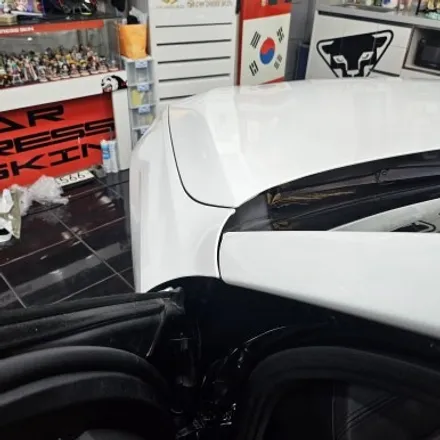 BMW 520d 대전 전체랩핑 시공 카드레스스킨 전문샵 / 대전 중구 산성동