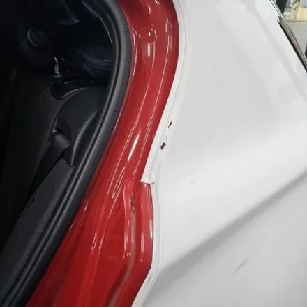BMW 118d 사틴 다크 그레이 전체 랩핑 시공 대전 카드레스스킨 / 대전 중구 산성동
