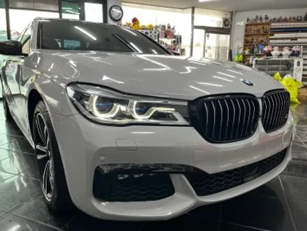 BMW 740d G12 택랩 슬레이트 그레이 (SLATE GREY) 고광택 필름 전체 랩핑 시공 대전 카드레스스킨 / 대전 중구 산성동