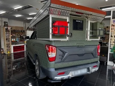KGM 렉스턴 스포츠 이젠 캠핑카도 랩핑을 합니다! [전체 랩핑 시공기] 대전 카드레스스킨 / 대전 중구 산성동