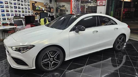 벤츠 CLA 250 4MATIC 3m 화이트 골드 전체랩핑 작업 일지 대전 카드레스스킨 1박2일 출고 / 대전 중구 산성동