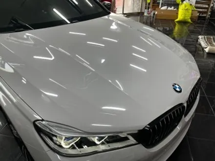 BMW 740d G12 택랩 슬레이트 그레이 (SLATE GREY) 고광택 필름 전체 랩핑 시공 대전 카드레스스킨 / 대전 중구 산성동
