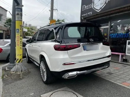 벤츠 gls 600 마이바흐 고광택 듀오톤 시공 대전 카드레스스킨 / 대전 중구 산성동