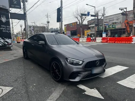 벤츠 AMG CLE 53 3M 사틴 다크 그레이 전체 랩핑 대전 카드레스스킨 / 대전 중구 산성동