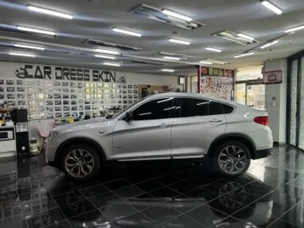 BMW F26 X4 강렬한 레드 랩핑으로 스포츠성이 짙어지다. [전체랩핑, 루프스킨, 포인트 랩핑] 대전 카드레스스킨 / 대전 중구 산성동