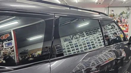 2024년 KIA EV9 AWD 생활보호필름 PPF 작업 및 로고 카본 랩핑 시공 / 대전 중구 산성동