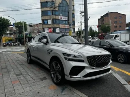 재네시스 gv80 쿠페 3m 고광택 시멘트 색상 전체 랩핑 대전 카드레스스킨 / 대전 중구 산성동