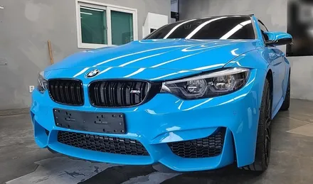 일산 PPF 전문 BMW M4 나노커버 PPF 생활보호 및 프런트 패키지 / 고양 덕양구 삼송동