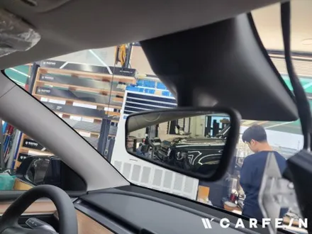 테슬라 모델 Y 신차 패키지 전주 썬팅 전면 개편되었어요 / 대구시 수성구