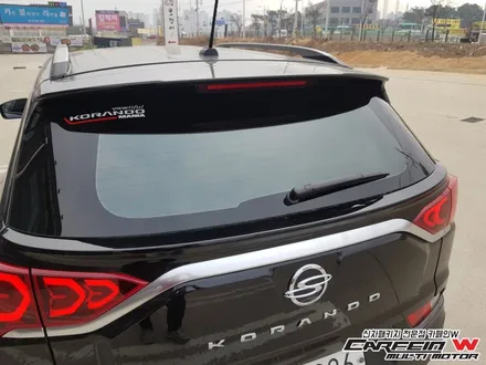 뷰티풀코란도 썬팅추천, 엠블럼교체(신차패키지 전문 카페인W) / 대구시 수성구