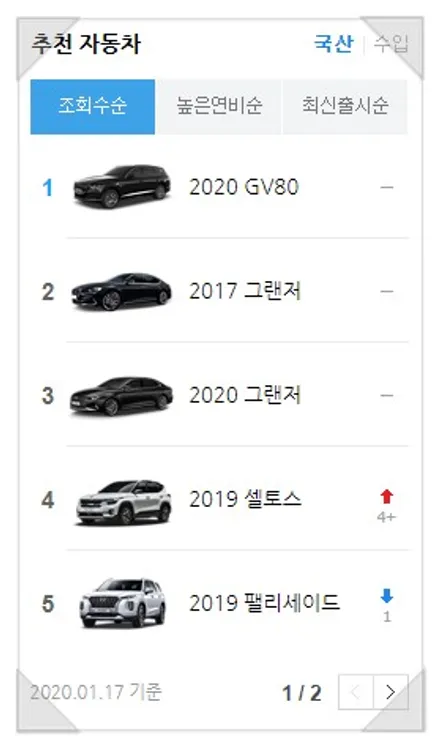 [제네시스 GV80] 색상 옵션 가격 총정리 / 대구시 수성구