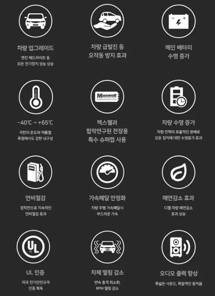 기아 K9 에코파워캡 캐패시터 12가지 기능 향상 UP! / 대구시 수성구
