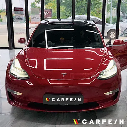 테슬라 모델3 오토프렁크 3단쇼바 편의성 끝판왕! / 대구시 수성구