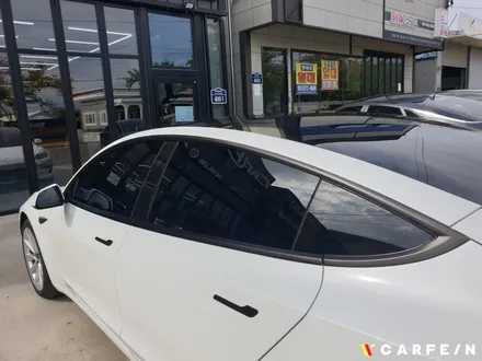 부산썬팅 블랙박스 오토프렁크까지 원킬,  테슬라모델3 후기! / 대구시 수성구