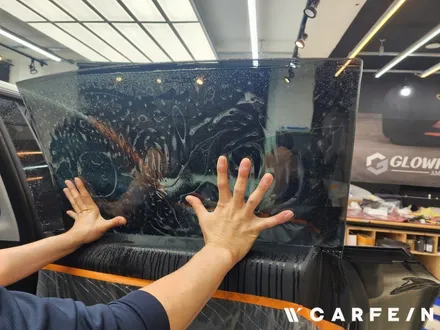 테슬라 모델 Y 신차 패키지 전주 썬팅 전면 개편되었어요 / 대구시 수성구