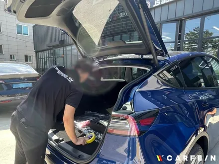 해운대신차검수 테슬라 모델Y 전문 카페인W 부산강서점 / 대구시 수성구