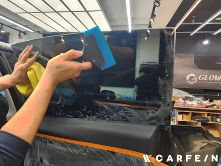 테슬라 모델 Y 신차 패키지 전주 썬팅 전면 개편되었어요 / 대구시 수성구