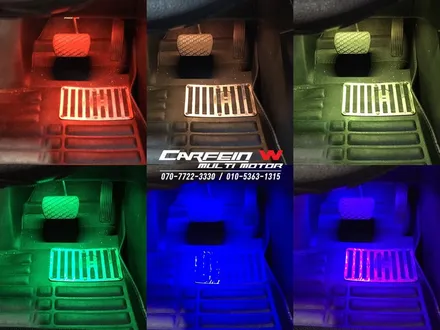 [그랜져HG] 풋등, 컵홀더, 도어캐치 모두 블루로 통일하고나니 실내 LED튜닝 끝났네! - 김포 카페인W / 대구시 수성구