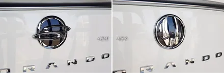 뷰티풀 코란도 엠블럼 교체는 카페인W에서(김포/부산) / 대구시 수성구