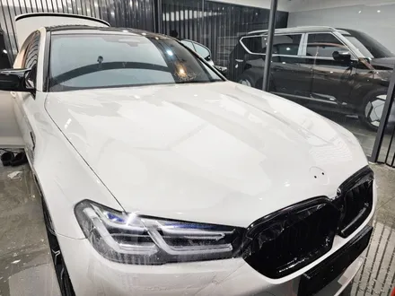마지막 F바디 BMW M5 출고 후 반반사 썬팅 글라스틴트 레이니블루와 본넷 PPF 했어요 - 하남 하이코어 카핏 / 구리 토평동