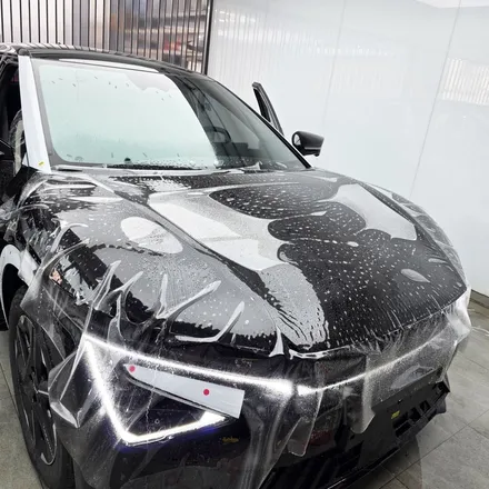 블랙 EV6 GT 라인에 이 농도 조합 너무 예쁘다! 솔라가드 퀀텀 전면 19% 측면 14% / 구리 토평동