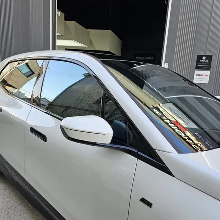 남양주 BMW IX M60 썬팅 글라스틴트 레이니블루 농도와 가격 그리고 프리미엄 시공 / 구리 토평동