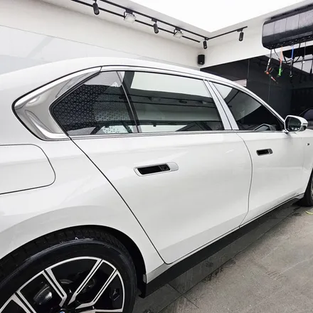 BMW 기함 7시리즈 라미네이트 글라스, 반사필름 <퀀텀> 입히면 어떻게 될까? / 구리 토평동