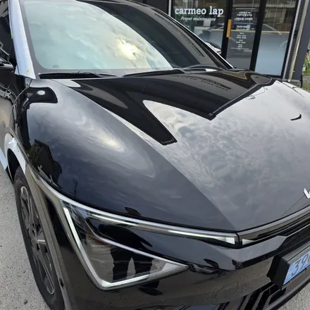 블랙 EV6 GT 라인에 이 농도 조합 너무 예쁘다! 솔라가드 퀀텀 전면 19% 측면 14% / 구리 토평동
