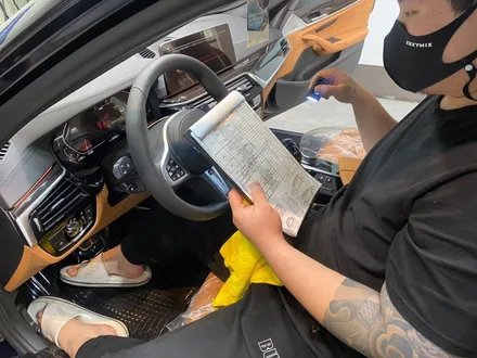 BMW520i 하버캠프 세라믹본드와 함께 더욱더 고급스럽게 / 구리 남양주 하남 양주 광진구 중랑구 신차검수 신차패키지 / 구리 토평동
