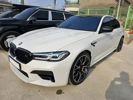 마지막 F바디 BMW M5 출고 후 반반사 썬팅 글라스틴트 레이니블루와 본넷 PPF 했어요 - 하남 하이코어 카핏 / 구리 토평동