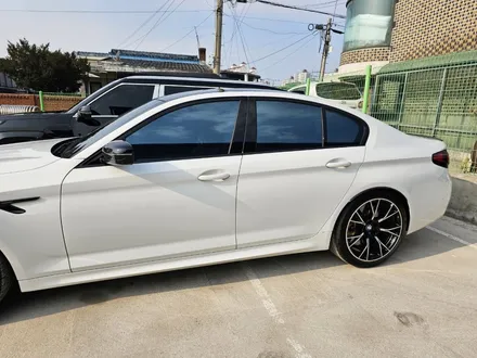 마지막 F바디 BMW M5 출고 후 반반사 썬팅 글라스틴트 레이니블루와 본넷 PPF 했어요 - 하남 하이코어 카핏 / 구리 토평동
