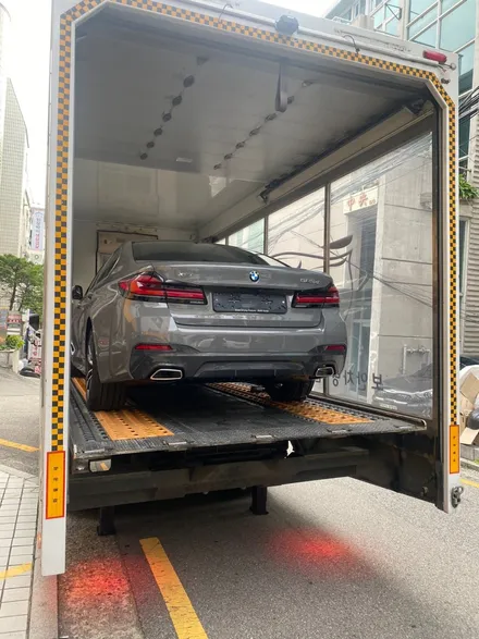 BMW 523D 하버캠프 세라믹본드 시공기 / 구리 토평동