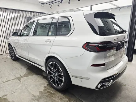 이보다 더 예쁠 수 없다! BMW X7 MSP 화이트 송파 썬팅 \'글라스틴트 레이니블루\' + 본넷 PPF 원큐에 시공 - 하이코어 카핏 / 구리 토평동